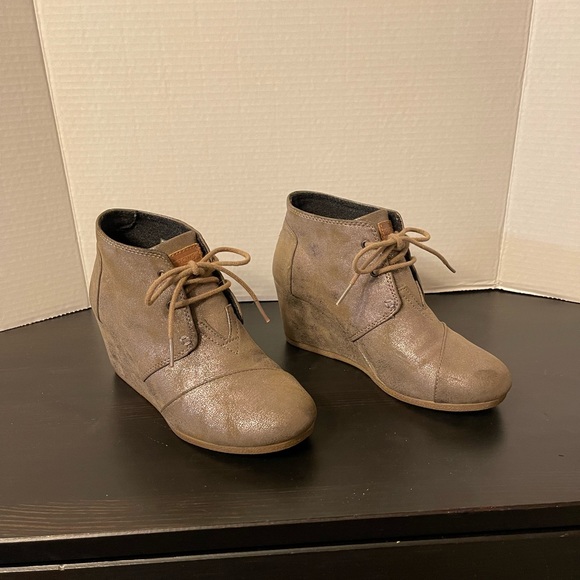 Toms Kala Wedge Bootie womens 7 - Picture 1 of 7